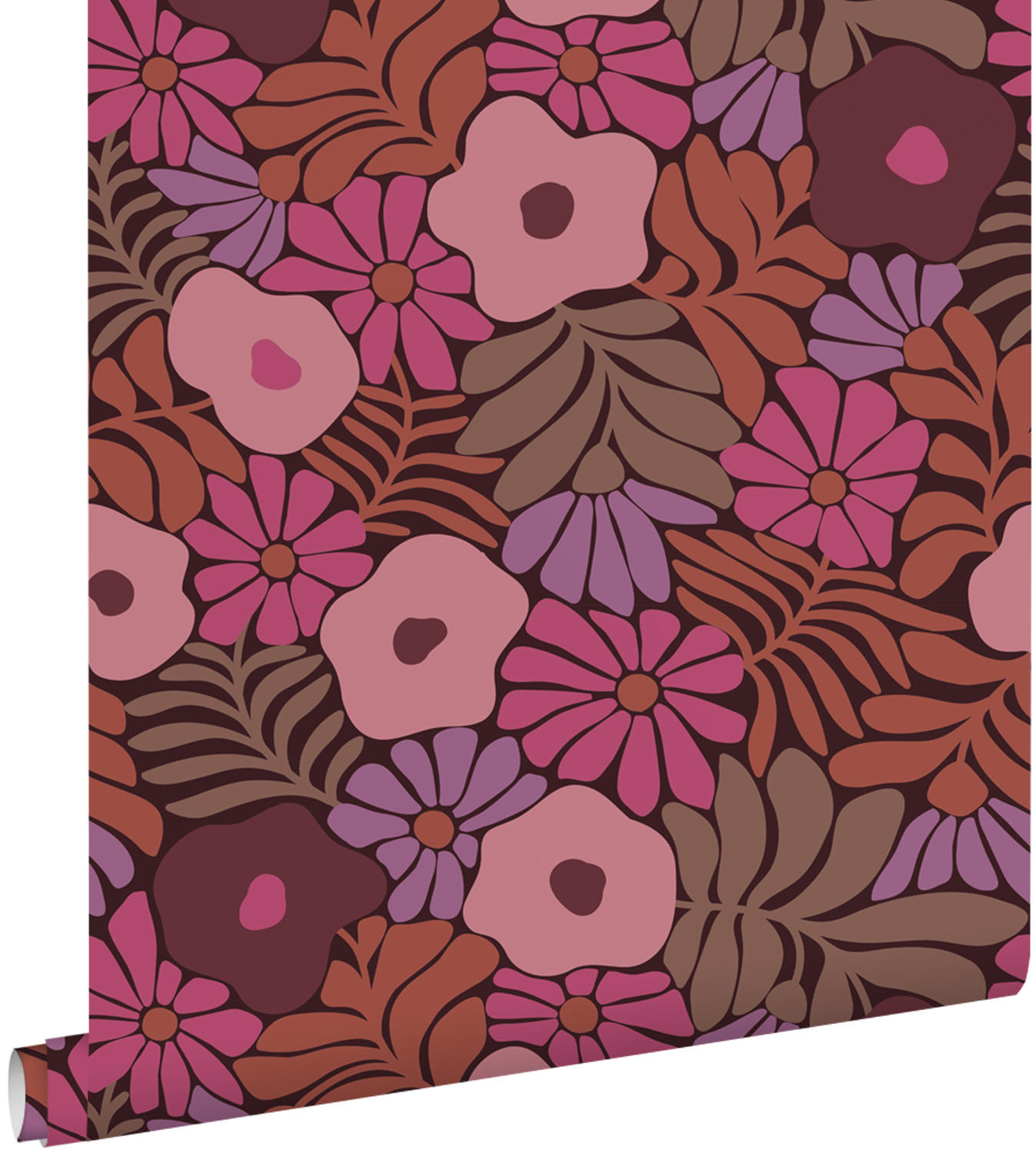 ESTAhome Tapete Pink 53x1000 cm