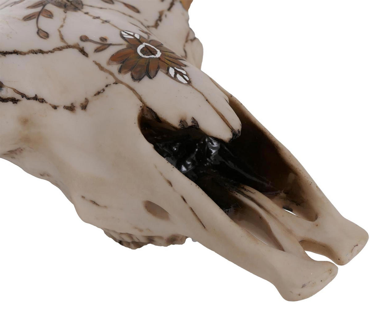 DEKO SCHÄDEL Beige - Beige, Stein (41/43/12cm) - MCW