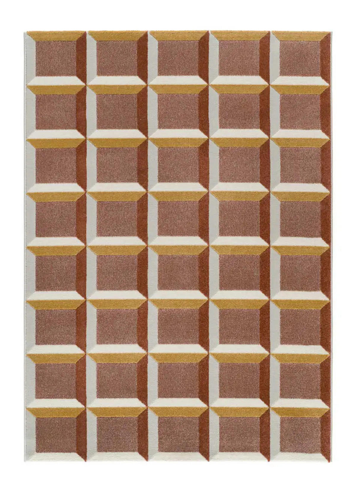 KURZFLORTEPPICH Kupfer Amara 160/230 cm - Kupferfarben, Naturmaterialien/Textil (160/230cm) - Atticgo