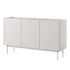 SIDEBOARD COLORE 144/83/37 cm mit 3 Türen Kaschmir - Kaschmir, Holzwerkstoff (144/83/37cm) - MASSENO