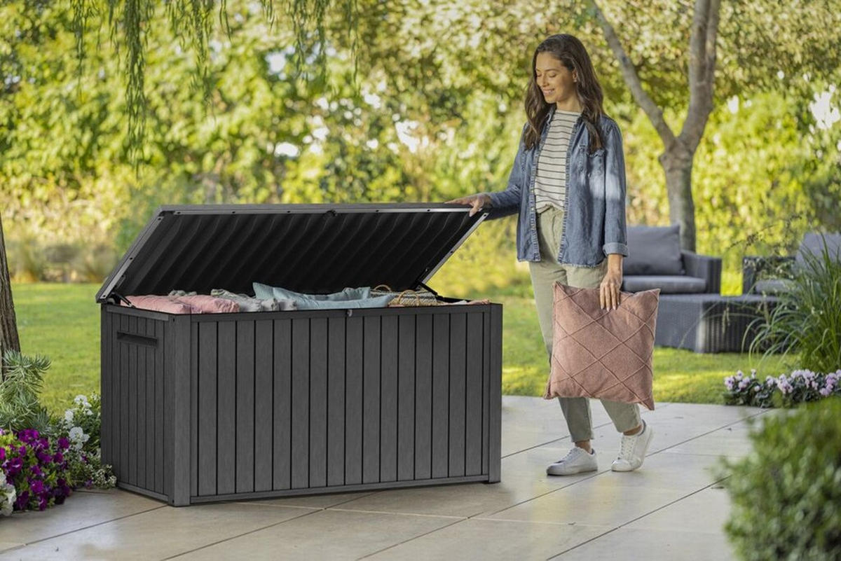 GARTENBOX Southwood - Grau, Kunststoff (74/70/146cm) - Keter