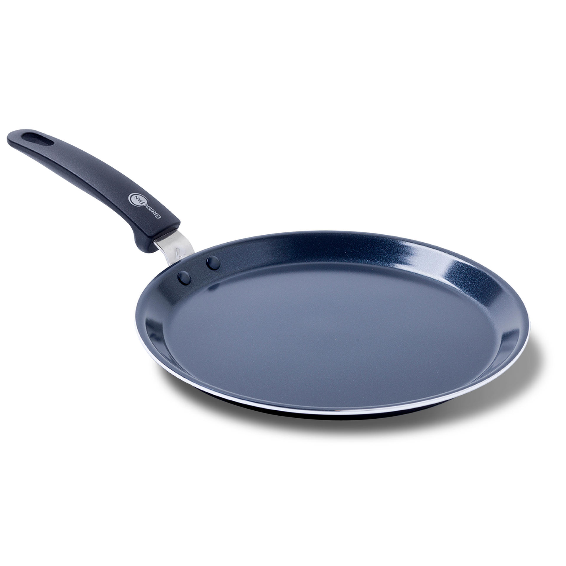 PFANNKUCHENPFANNE Essentials - Schwarz - ø 24 cm - Keramische Antihaftbeschichtung - Schwarz, Metall (24cm)