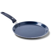 PFANNKUCHENPFANNE Essentials - Schwarz - ø 24 cm - Keramische Antihaftbeschichtung - Schwarz, Metall (24cm)