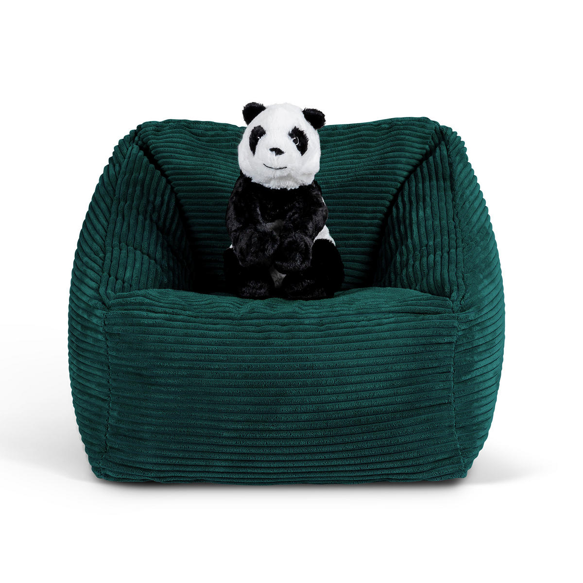 SITZSACK Flauschig für Kinder - Jadegrün/Grün, Textil (55/44/55cm) - icon