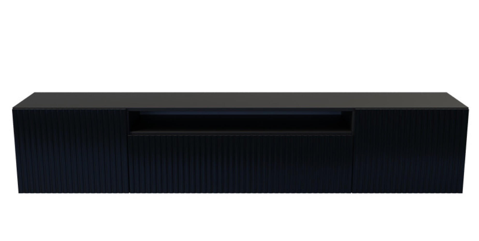 Sepro Meble Tv-Schrank Schwarz 200x40x41 cm