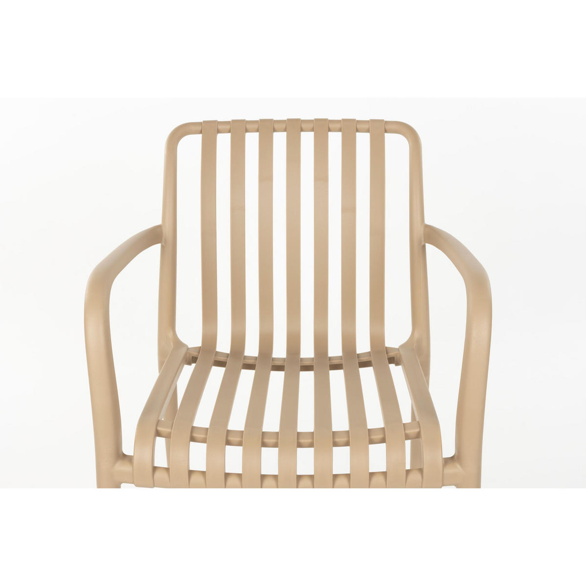 GARTENSTUHL Amae Beige - 4 er Set - Beige, Kunststoff (53/80.5/57cm) - Housecraft Living