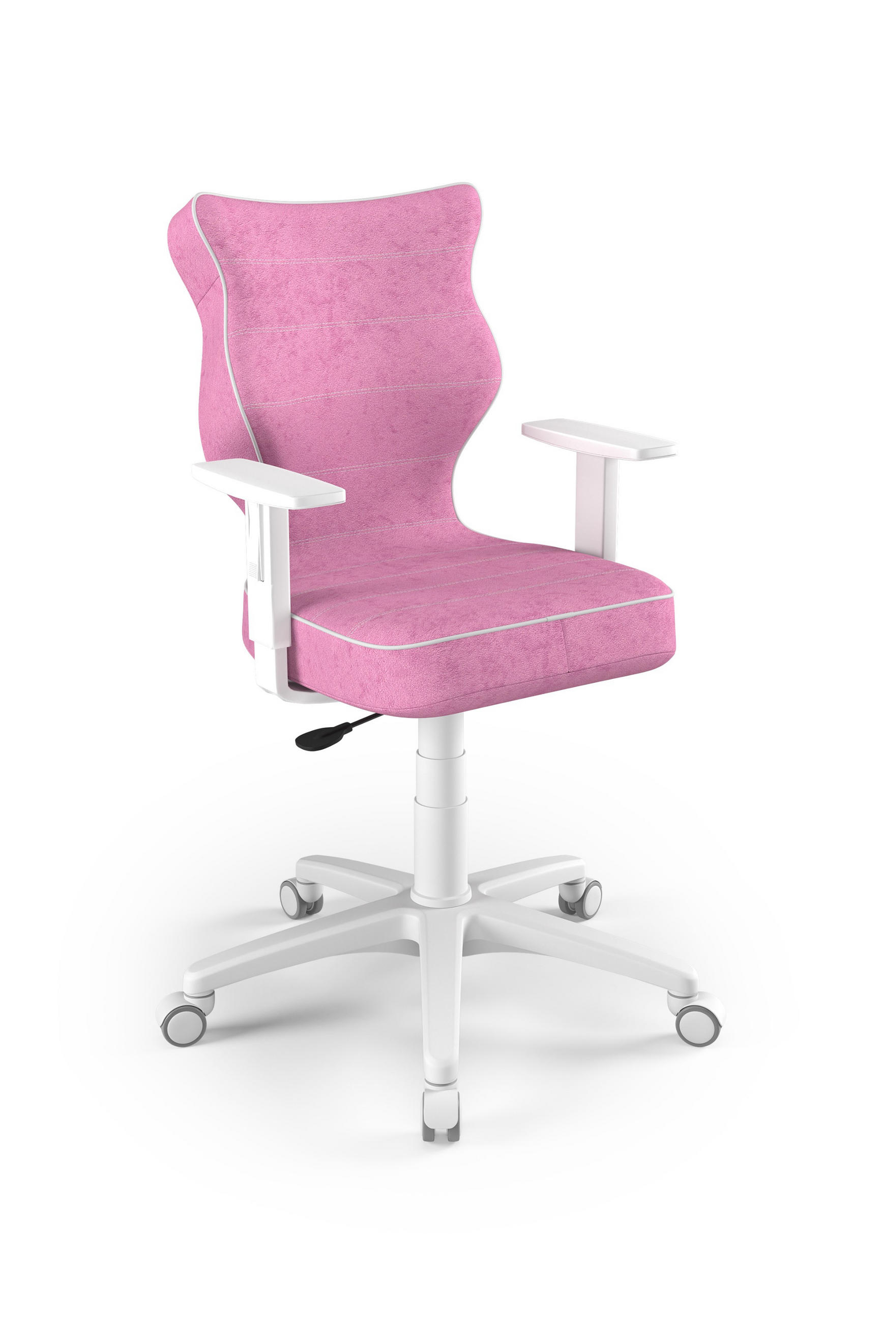 JUGENDSTUHL Duo - Rosa/Weiß, Textil (64/99/64cm) - RAUMHIRSCH FURNITURE