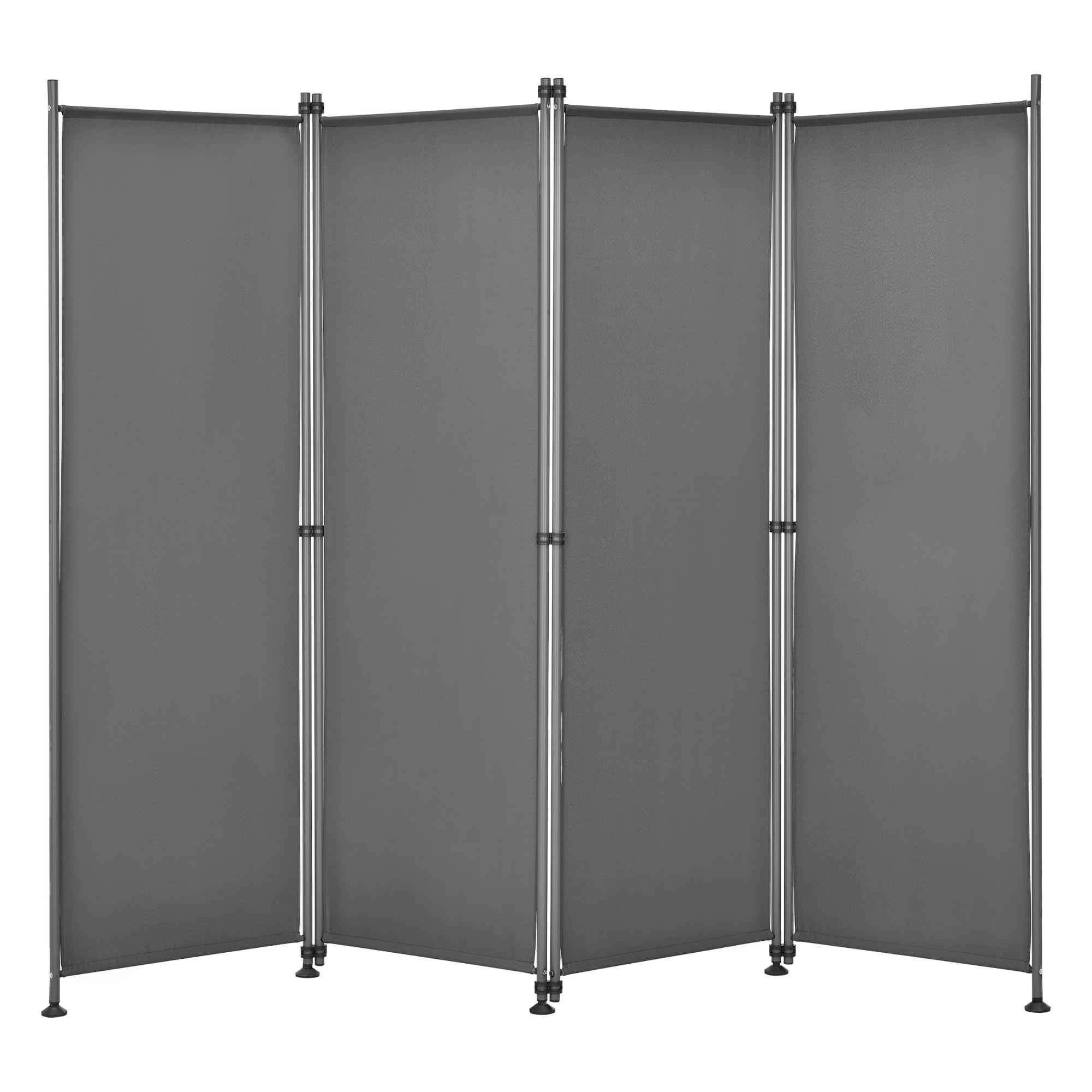 SICHTSCHUTZ Modica - Grau, Textil/Metall (215/170cm) - pro.tec