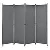 SICHTSCHUTZ Modica - Grau, Textil/Metall (215/170cm) - pro.tec