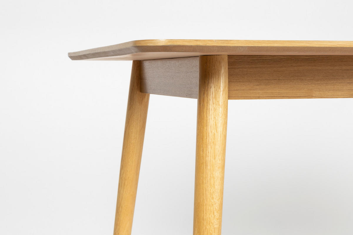 ESSTISCH Fabio - Braun - 80/160/75 cm - Braun, Holz (80/160/75cm)