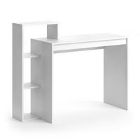 SCHREIBTISCH Leo Weiß 110 x 40 cm - Weiß, Holzwerkstoff (40/110/91cm) - Vicco