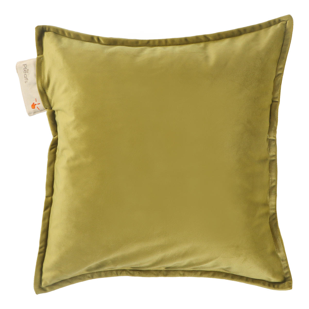 HEIZKISSEN Plush 45x45cm Barley Corn - Honig, Textil (45/45cm) - Pleafs