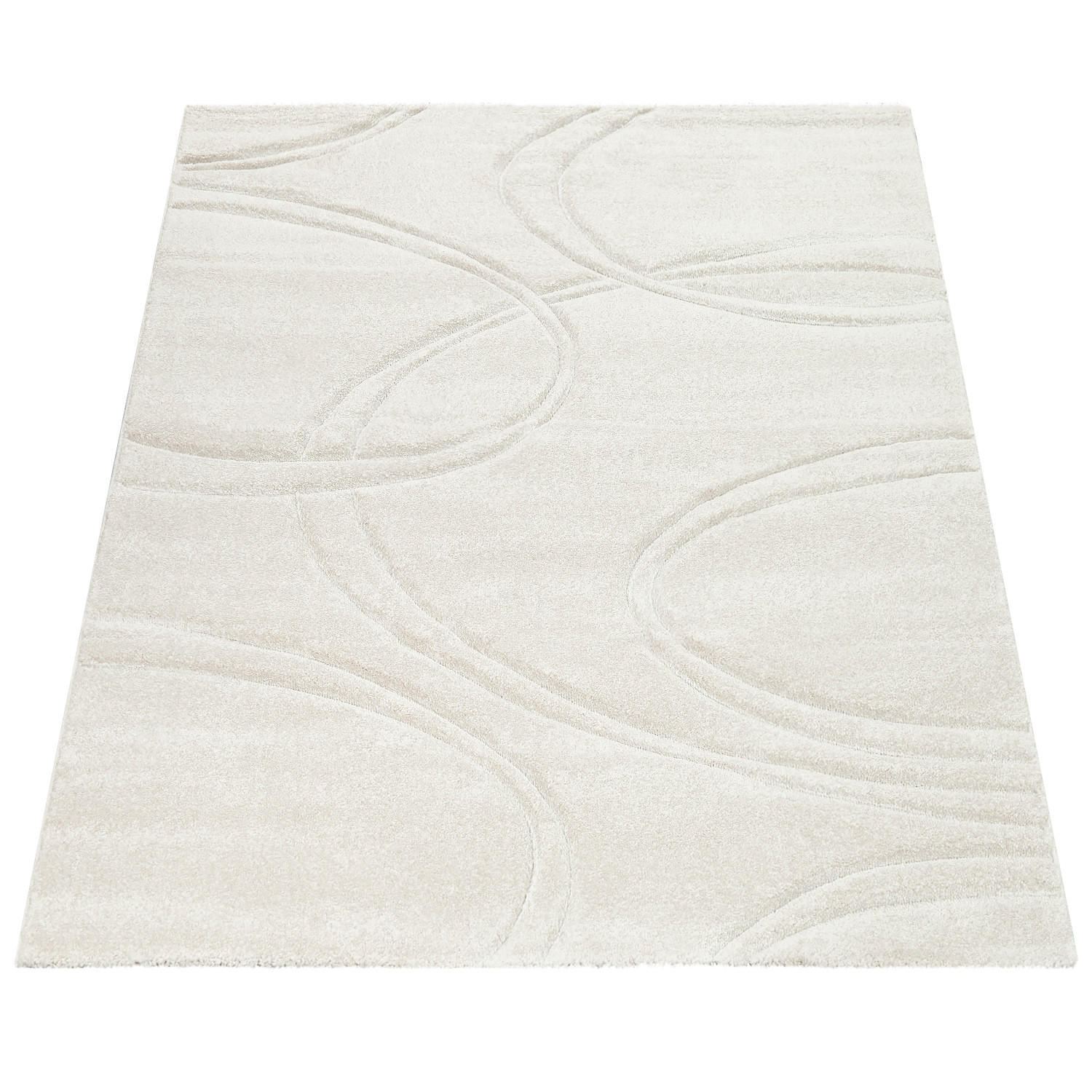 HOCHFLORTEPPICH 80/300 cm Brilliance 757 - Creme, Textil (80/300cm) - Paco Home