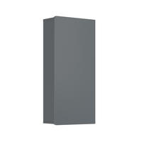 BADSCHRANK Izan Grau 36.6 x 76.6 cm - Grau, Holzwerkstoff (36.6/76.6/15.6cm) - Vicco