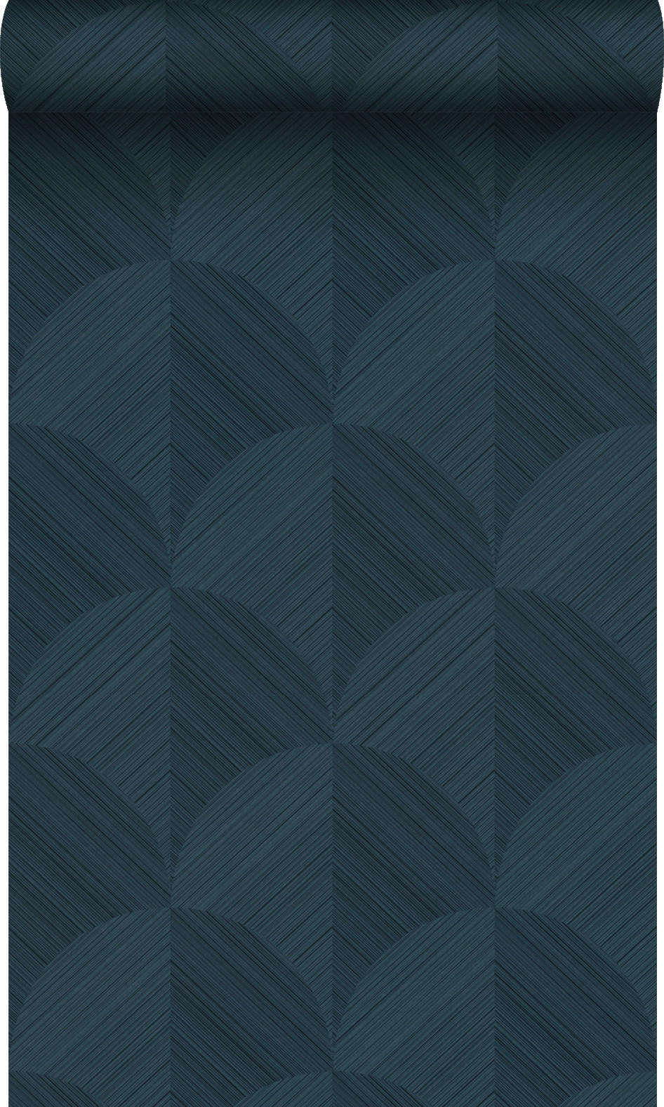 TAPETE 3D Muster 53 cm x 10.05 m - Blau, Papier (53/1000cm) - Origin Wallcoverings