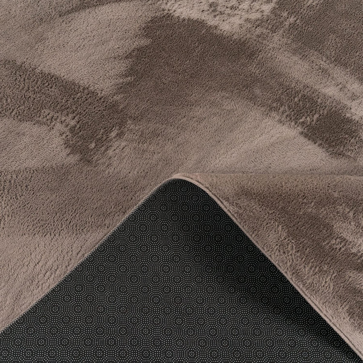 SOFT 380 TAUPE 120D - Taupe, Kunststoff (120/120cm) - Paco Home