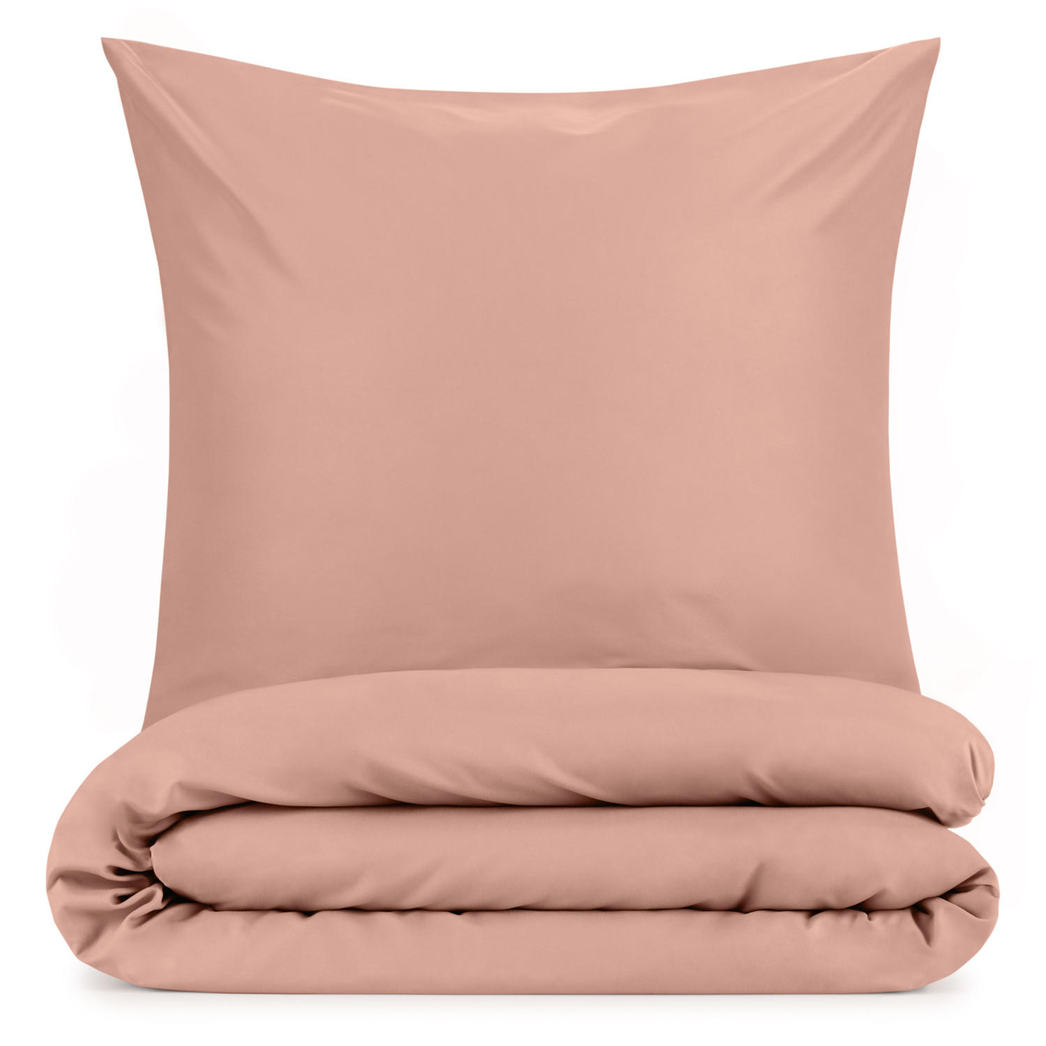 BETTWÄSCHE 2-teilig, 140/200 cm & 80/80 cm, Rosa - Rosa, Textil (140/200cm) - Blumtal
