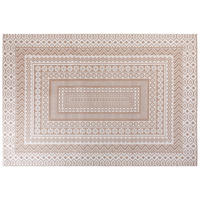 KURZFLOR-TEPPICH Baglar 230/160 cm - Beige, Naturmaterialen (160/230cm) - Beliani