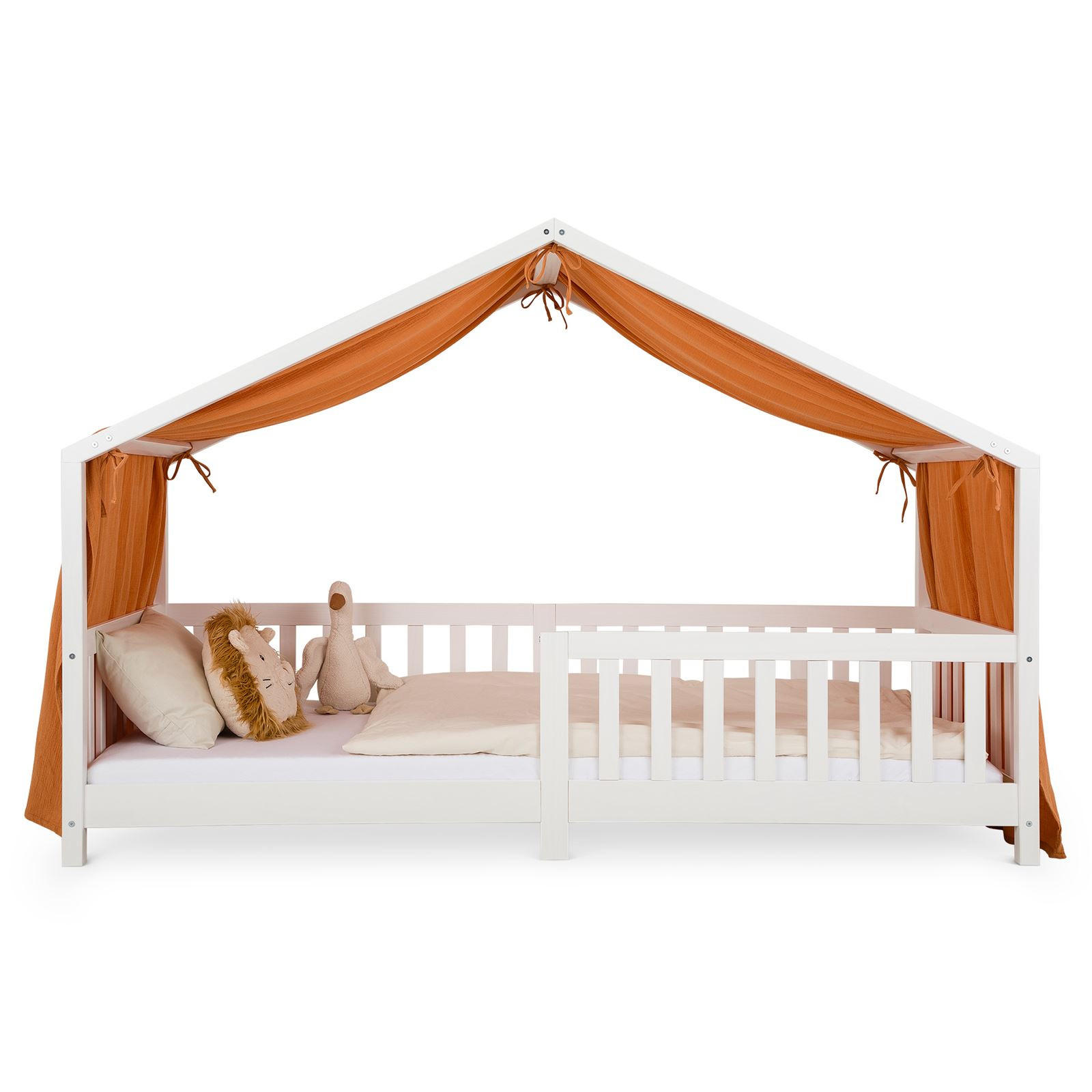 HAUSBETT-HIMMEL LIAN Kupfer - Kupferfarben, Textil - IDIMEX