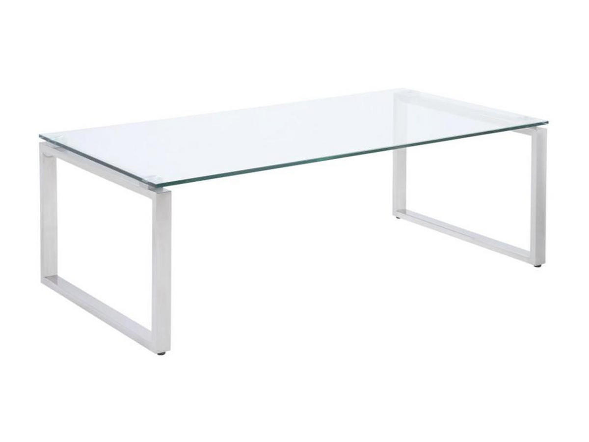 COUCHTISCH - Glas - FREYA - Transparent, Glas (120/60/41cm) - Vente-Unique