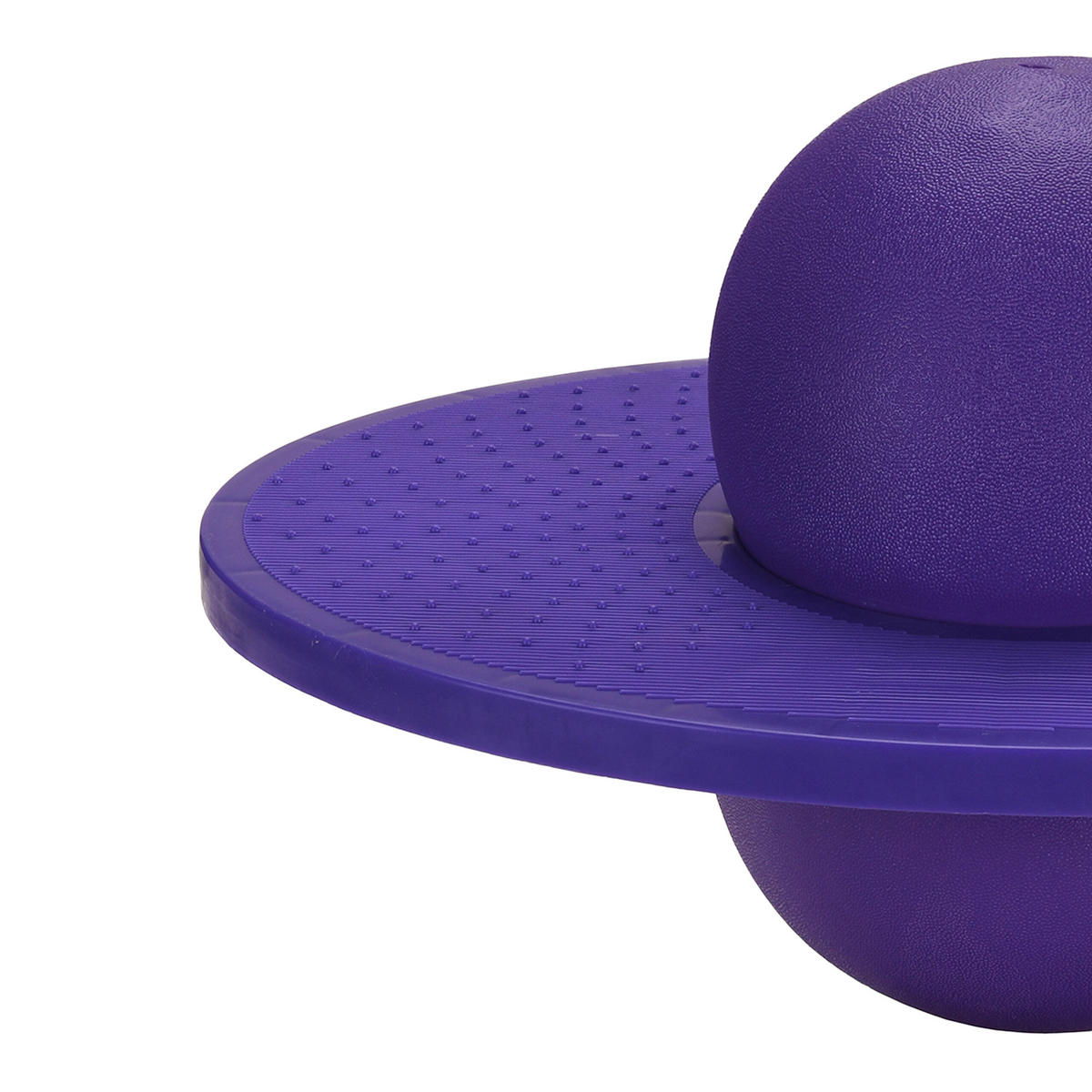 POGO Ball - Lila, Kunststoff (39/28cm) - Relaxdays