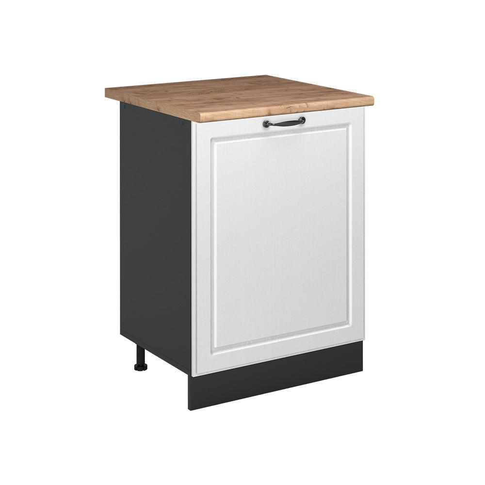 Vicco Küchenunterschrank Weiß, Anthrazit 60x81.6x60 cm