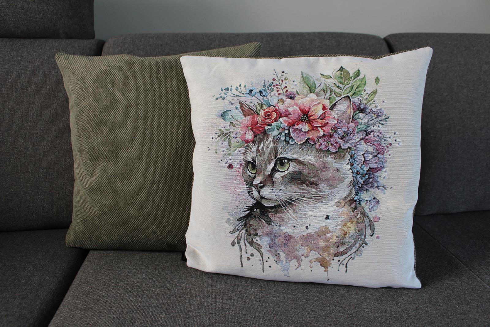 KISSENHÜLLE FANTASIE - Beige, Textil (45/45cm) - Yve! decoration