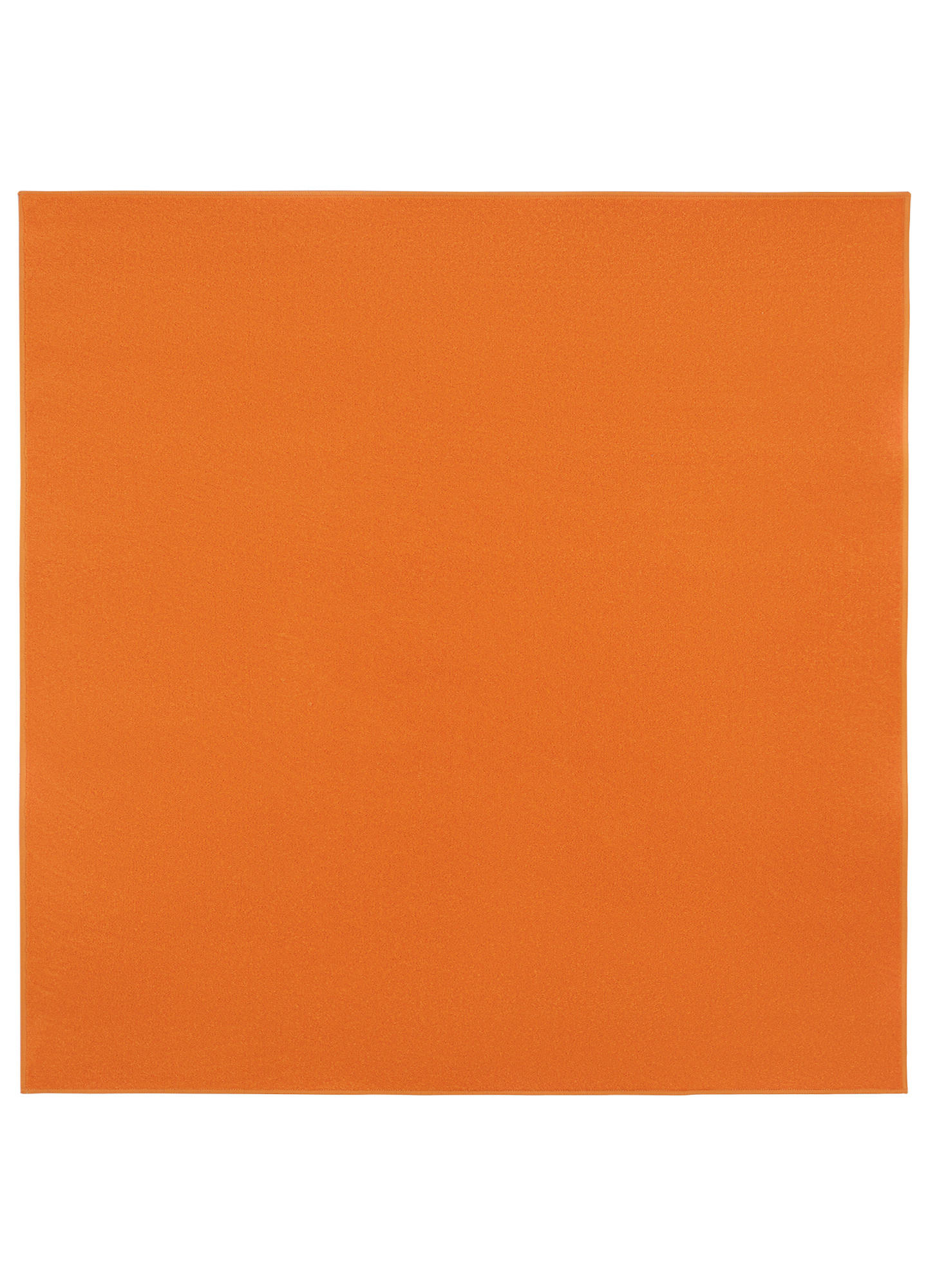TEPPICH MONO SQUARE Orange 200/200 cm - Orange, Kunststoff (200/200cm) - Tapiso
