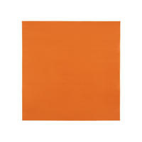 TEPPICH MONO SQUARE Orange 200/200 cm - Orange, Kunststoff (200/200cm) - Tapiso
