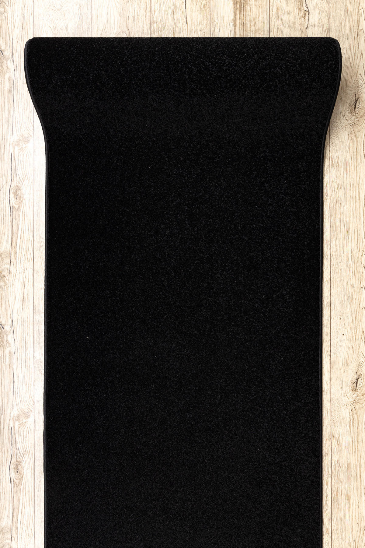 LÄUFER KARMEL Glatt, 60/150 cm - Schwarz, Textil (60/150cm) - rugsX