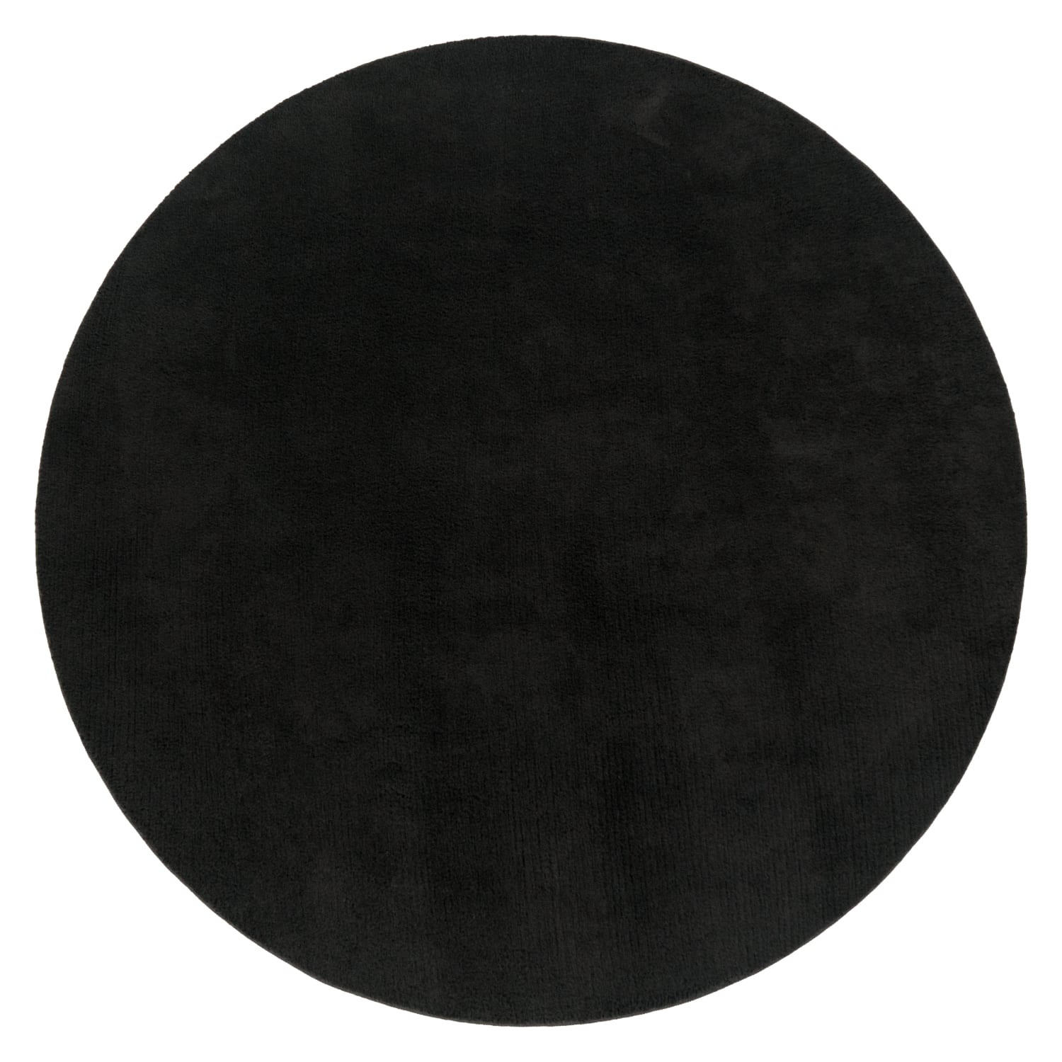 KURZFLORTEPPICH 200/200 cm Cadiz 630 - Schwarz, Kunststoff (200/200cm) - Paco Home