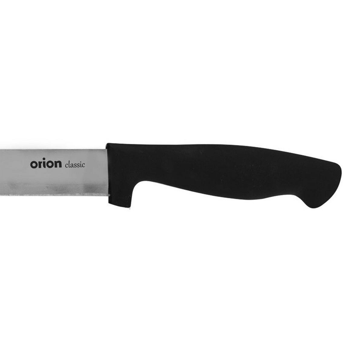 KUCHENMESSER CLASSIC Schwarz Silber - Schwarz, Metall (39cm) - Orion 