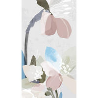 FOTOTAPETE Blumenmuster 270 x 150 cm - Multicolor, Papier (270/150cm) - Sanders & Sanders