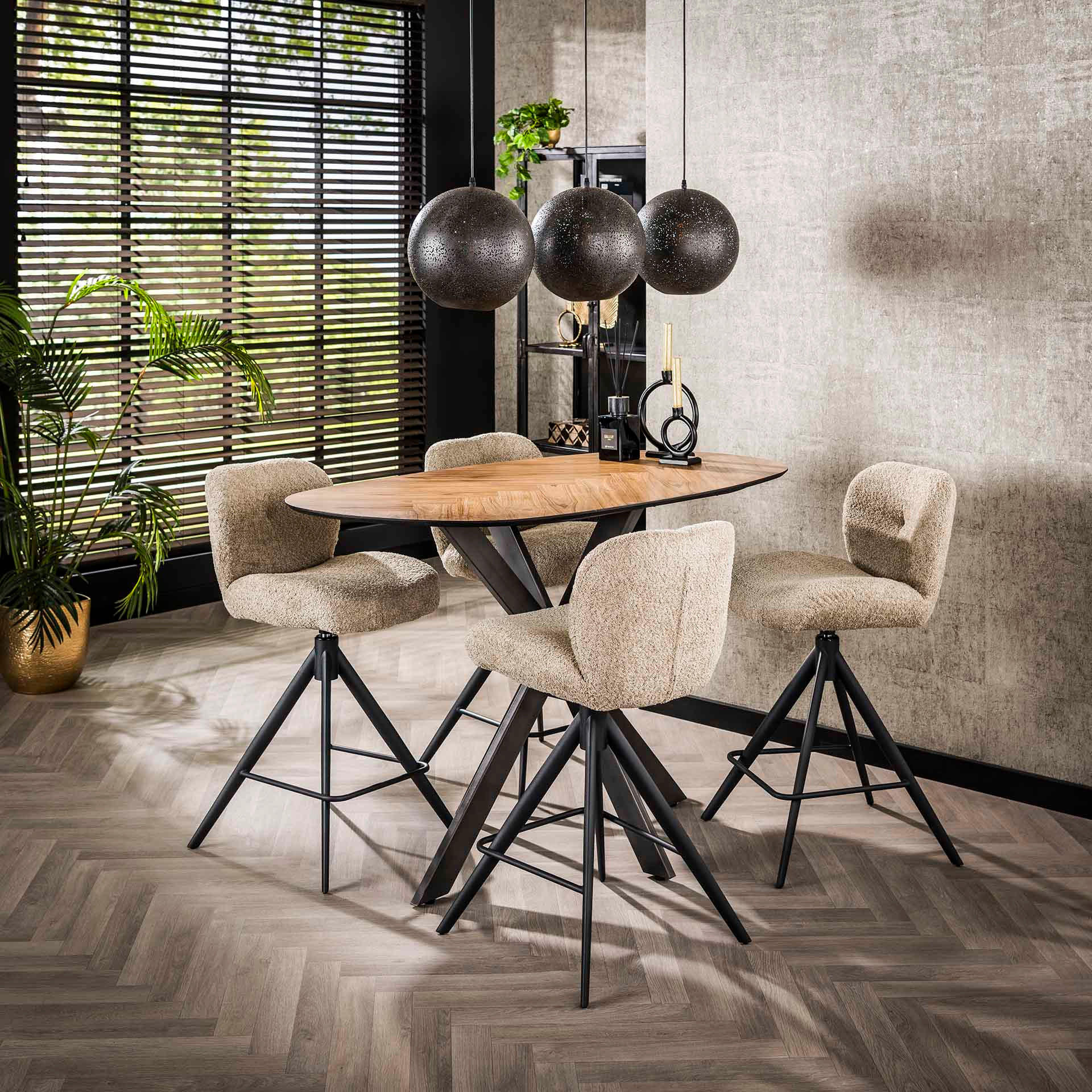 BARTISCH Kim Braun 80/140/ 92 cm - Braun, Holz (140/92/80cm) - Hoyz Collection