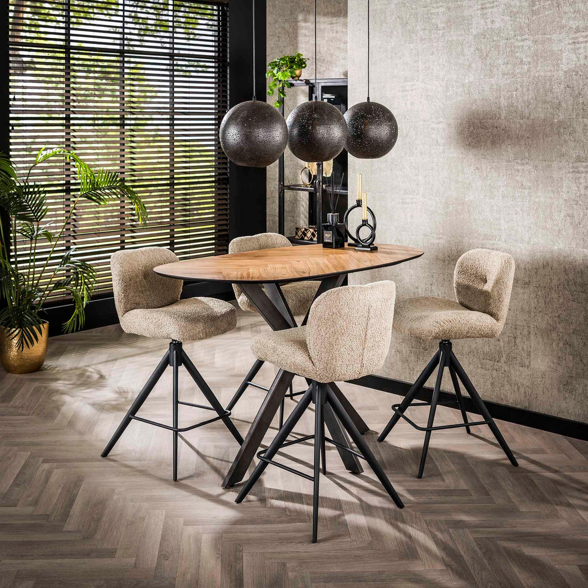 BARTISCH Kim Braun 80/140/ 92 cm - Braun, Holz (140/92/80cm) - Hoyz Collection