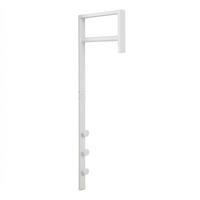 GARDEROBENSTÄNDER Pisa Weiß 3/30/82 cm - Weiß, Metall (3/82/30cm) - ebuy24
