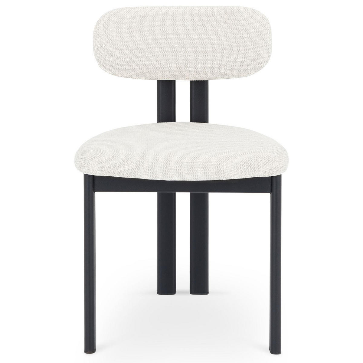 ESSGRUPPE ORSA FRANCA 7er Set schwarz - Schwarz, Holzwerkstoff/Metall - IDIMEX