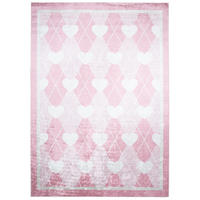 TEPPICH EMMA Rosa 160/230 cm - Rosa, Kunststoff (160/230cm) - Tapiso