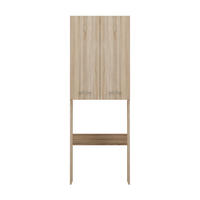 BADEZIMMERSCHRANK ÜBER WASCHMASCHINE POLA DD EICHE SONOMA - Sonoma Eiche, Holzwerkstoff (64/180/30cm) - CDF