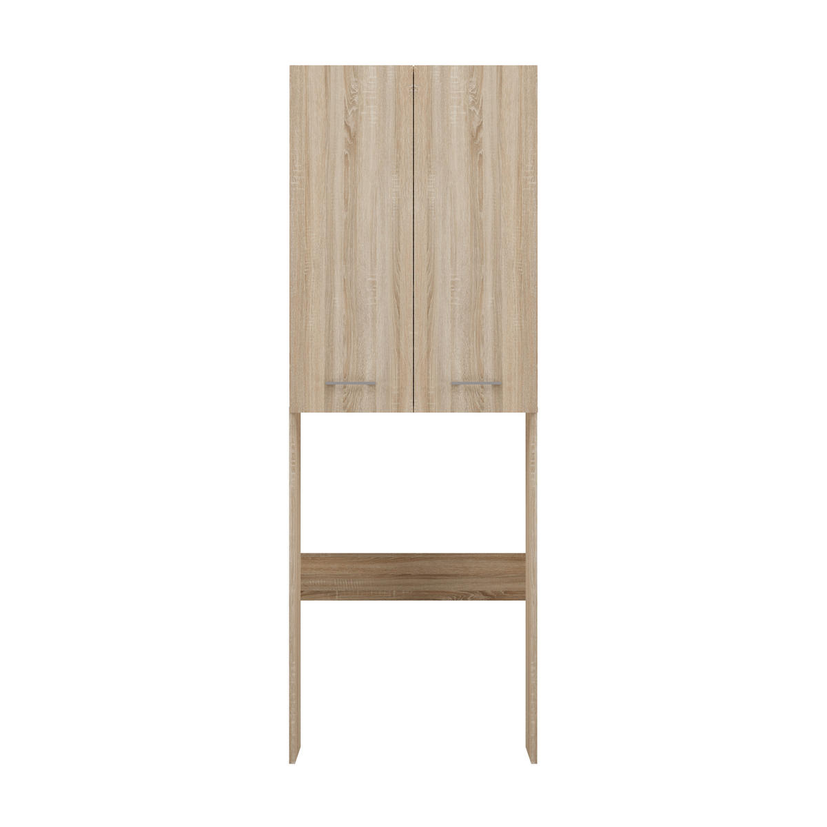 BADEZIMMERSCHRANK ÜBER WASCHMASCHINE POLA DD EICHE SONOMA - Sonoma Eiche, Holzwerkstoff (64/180/30cm) - CDF