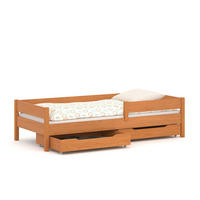 KINDERBETT Mix 200x90 teak mit Schubladen - Braun, Holzwerkstoff (90/200cm)