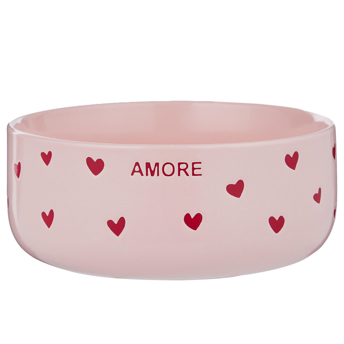 SCHÜSSEL (4er-Set) Good Vibes Amore 720 ml - Rosa, Keramik (15/15/6cm) - Butlers
