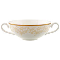 SUPPEN-OBERTASSE Ivoire weiß-gold 200 ml - Goldfarben/Weiß, Keramik (0.2L) - Villeroy & Boch