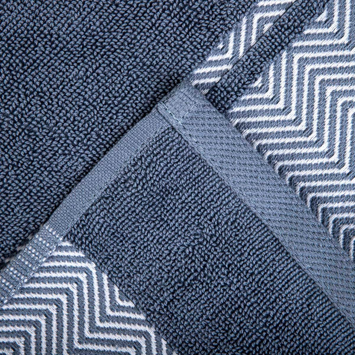 BADETUCH Maiara blau 70/130 cm - Blau, Textil (70/130cm) - Homla