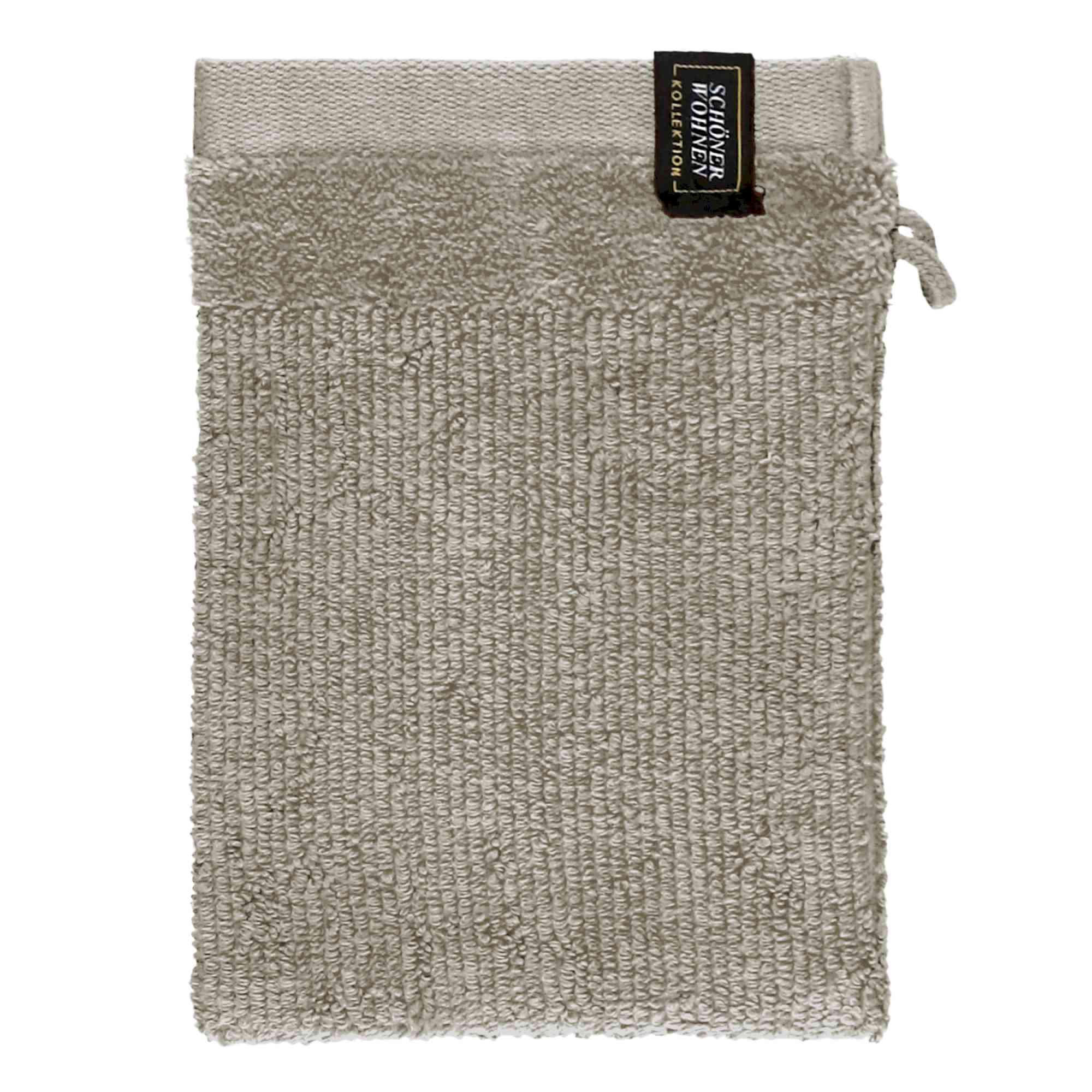 WASCHHANDSCHUH SENSE-6 - Sandfarben, Textil (16/21cm) - Schöner Wohnen