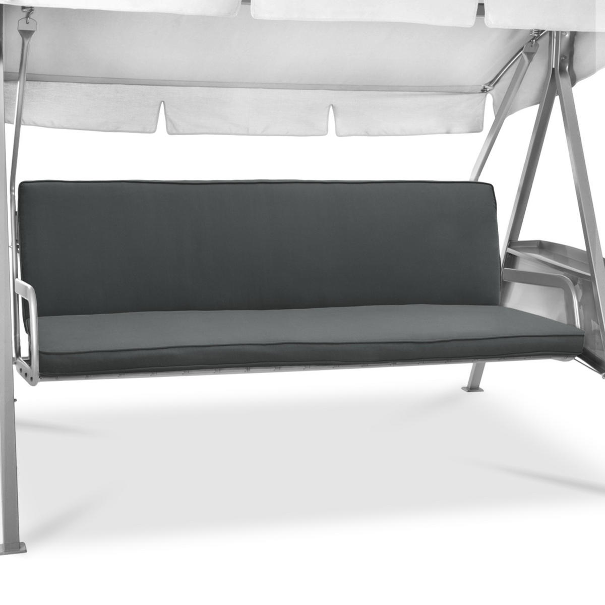 HOLLYWOODSCHAUKELAUFLAGE Loft HS - Graphitfarben, Textil (50/6/180cm) - Beautissu 