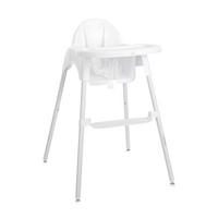 HOCHSTUHL Pesto weiß verstellbar, 5-Punkt-Sicherheitsgurt - Weiß, Kunststoff (57/87/61cm) - Lorelli