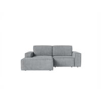 ECKSOFA KOKKO MINI mit Schlaffunktion, Grau - Grau, Textil (240/167cm) - Fedve