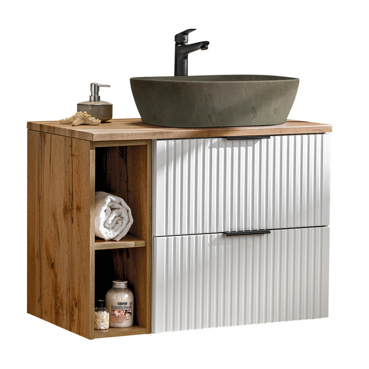 REGAL Xanten-56 - Braun, Holzwerkstoff (20/57/46cm) - Lomado