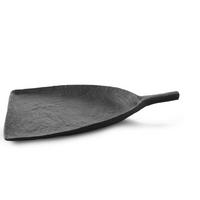 SCHAUFELPLATTE YLI 18,5 CM Matt schiefer style - Schieferfarben, Keramik (14.5/2.5/18.5cm) - Revol Porcelaine France